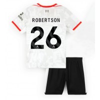 Echipament fotbal Liverpool Andrew Robertson #26 Tricou Treilea 2024-25 pentru copii maneca scurta (+ Pantaloni scurti)